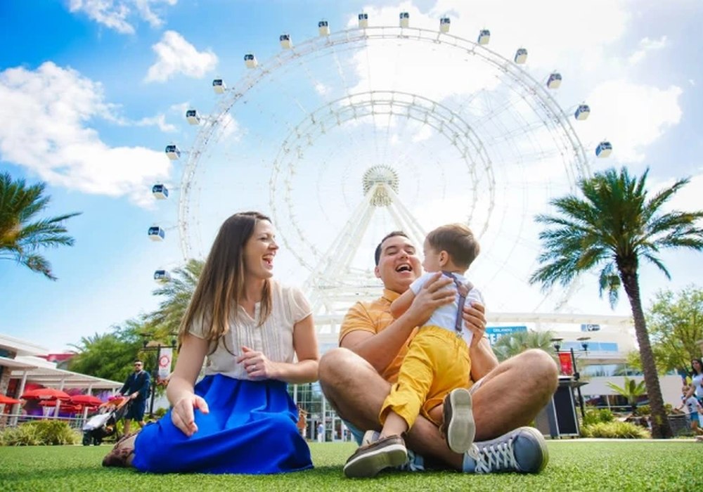 Família em Orlando